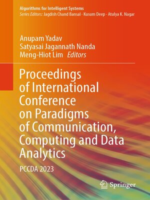 cover image of Proceedings of International Conference on Paradigms of Communication, Computing and Data Analytics